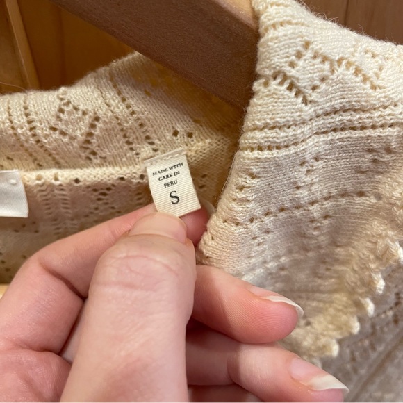 Doen Mia Henley Cream size small - Picture 4 of 8